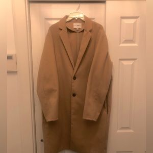 Beige Camel Overcoat